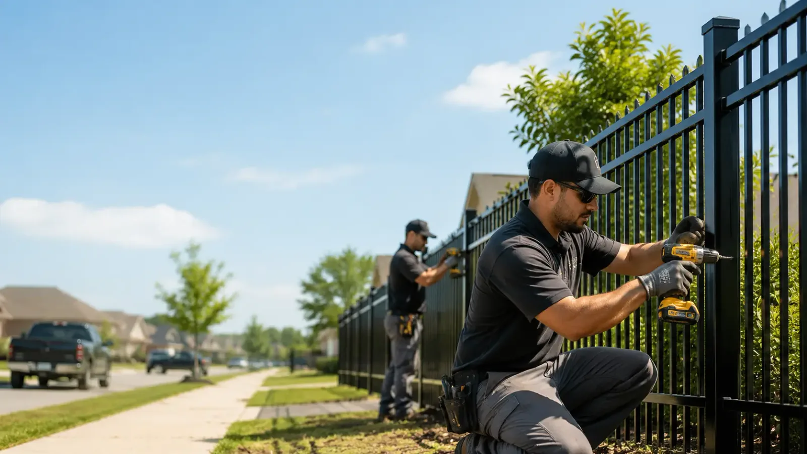 Metal Fence Installation in Newport, RI